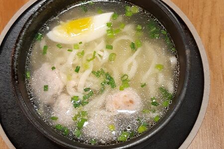 Куриный суп с фрикадельками