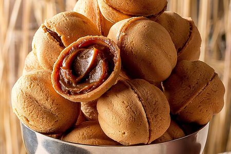 10 орешков со сгущенкой