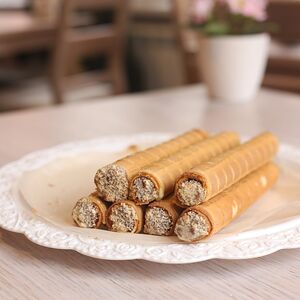 Трубочки со сгущенкой