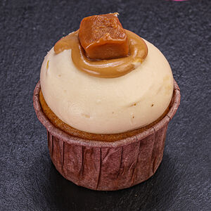 Капкейк с карамелью