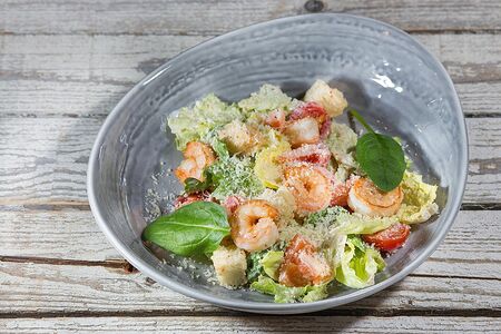 Цезарь с креветками