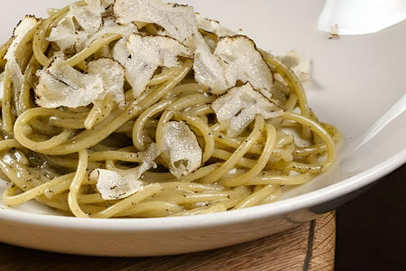 Паста с чёрным трюфелем