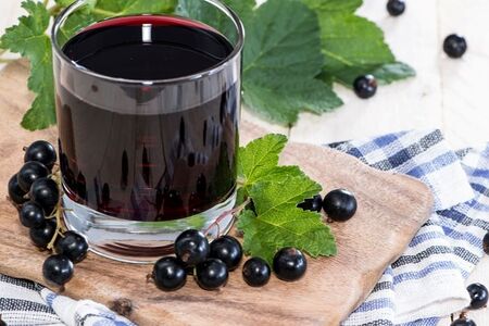 Компот из черной смородины