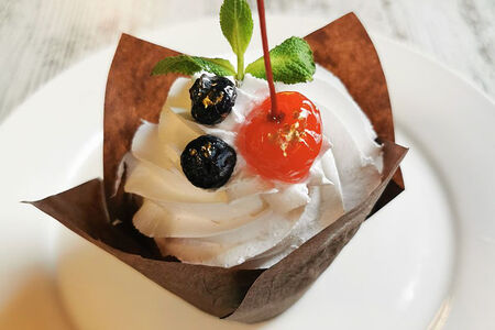 Кaпкейк вишневый