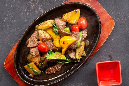 Фахитос с кальмаром