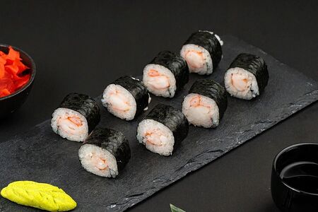 Маки с креветками