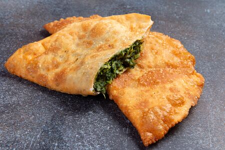 Чебурек со шпинатом