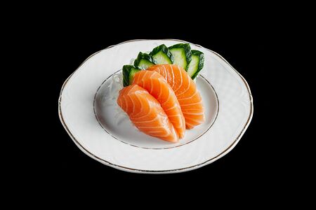 Сашими с лососем