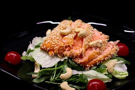 Салат с Лососем