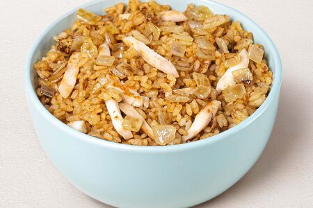 Рис с цыпленком в китайском соусе Wok L