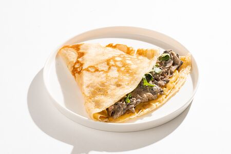 Блин с грибным жюльеном