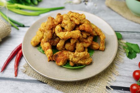 Хрустящие наггетсы из свинины