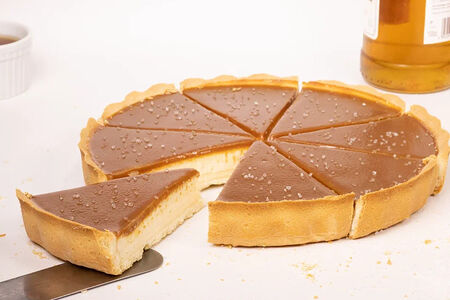 Карамельный тарт с кельтской солью (8 порц.)