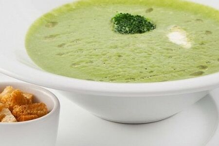 Крем-суп из шпината