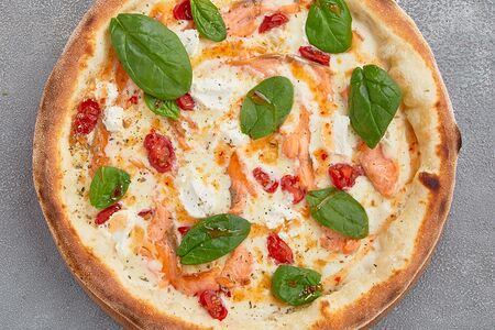 Лосось, рикотта, шпинат