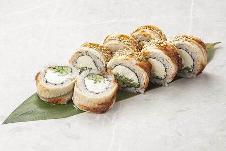 Ролл филадельфия с угрем