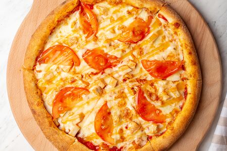 Пицца Кисло-сладкий цыпленок