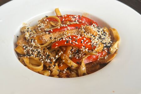 Удон с овощами