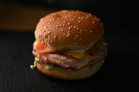 Бургер с курицей mini