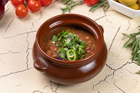 Лобио в горшочке