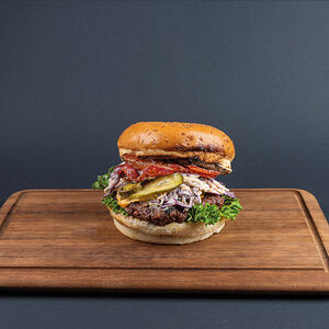 Տավարի բուրգեր Չակ