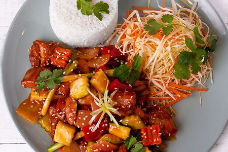 Курица Лук лак Ga lac