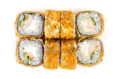 Горячий ролл с курицей