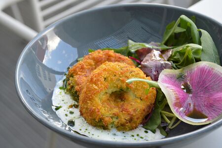 Хрустящие драники из кабачков