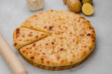 Пирог с сыром и картофелем