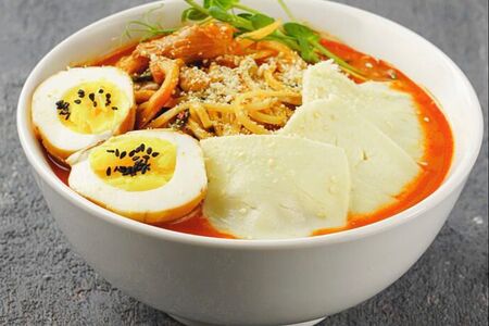 Корейский рамен с сыром