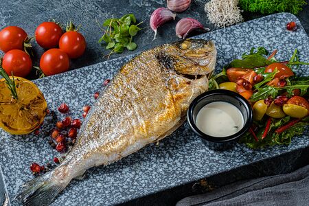 Дорадо на углях