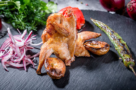 Шашлык из перепелов