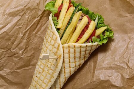 Гирос с курицей