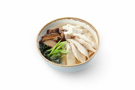 Мисо-суп с курицей