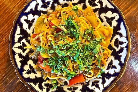 Жаренный лагман