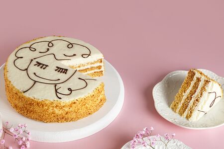 Торт Молочная девочка