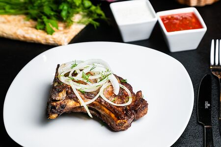 Шашлык из cвинoй спинки