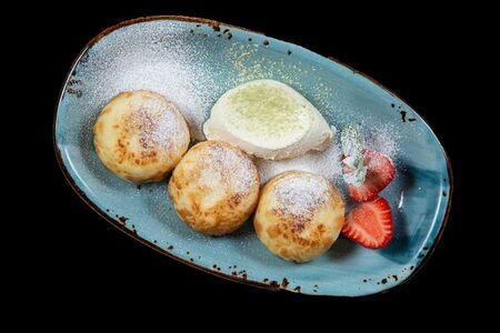 Сырники с кремом Юдзу