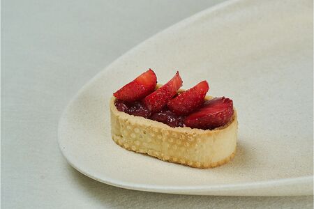 Тартин с клубникой