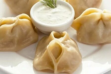 Манты с говядиной