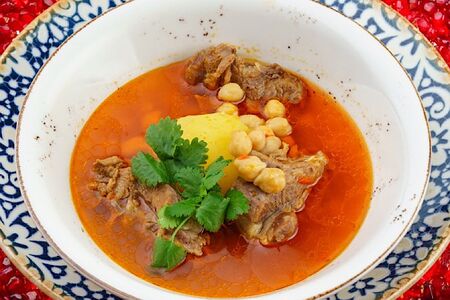 Суп из баранины Бозбаш