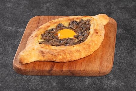 Хачапури аджарские с грибами