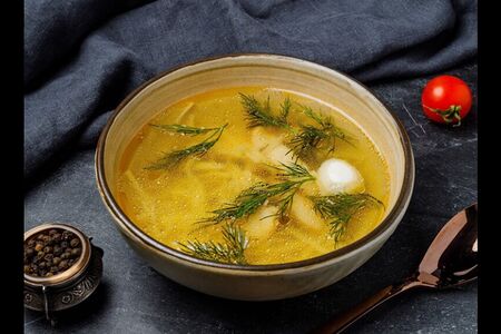 Куриный с гречневой лапшой