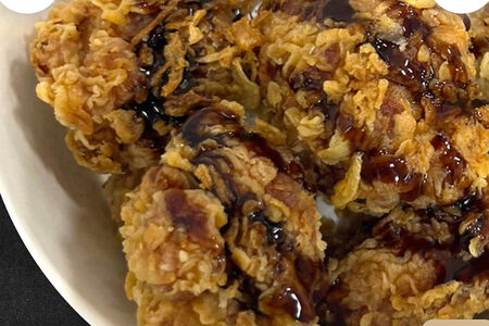 Куриные крылышки в соусе терияки