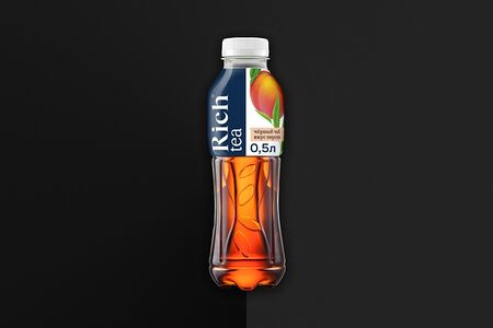 Rich чёрный чай персик