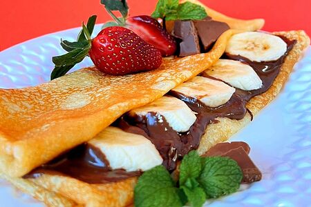 Блин Банан с Нутеллой