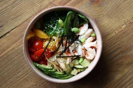 Поке с креветкой