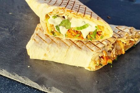 Шаурма со свининой