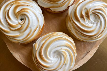 Лимонная тарталетка