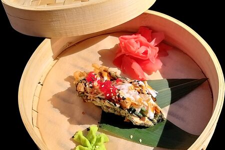 Суширитто со снежным крабом